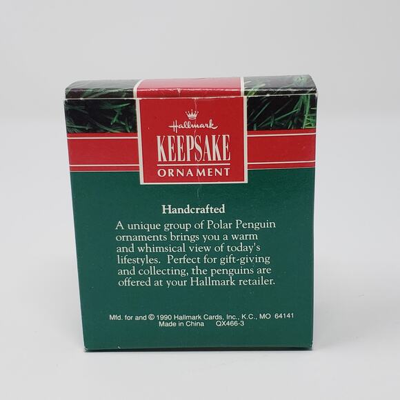 1990 Hallmark Polar V.I.P Handcrafted Keepsake Holiday Christmas Ornament. - Picture 2 of 8
